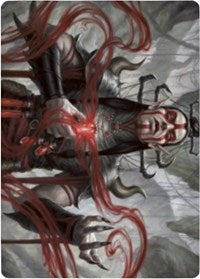 Malakir Blood-Priest Art Card [Zendikar Rising Art Series] | Devastation Store