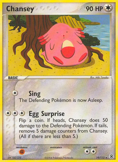 Chansey (19/112) [EX: FireRed & LeafGreen] | Devastation Store