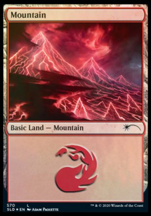 Mountain (Lightning) (570) [Secret Lair Drop Promos] | Devastation Store