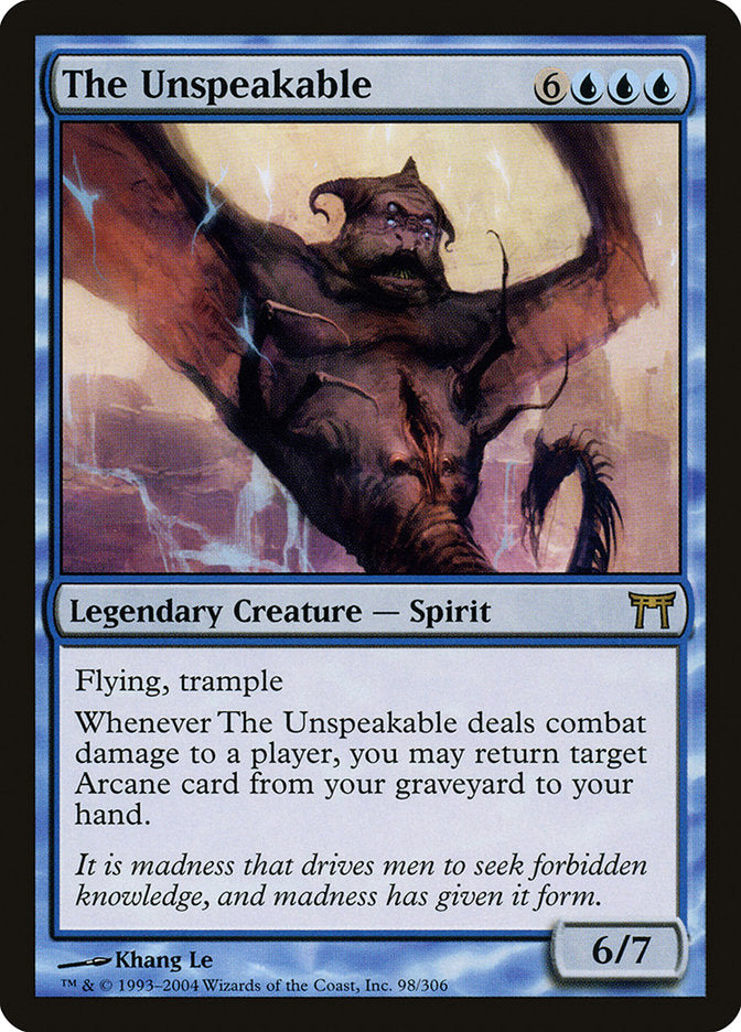 The Unspeakable [Champions of Kamigawa] - Devastation Store | Devastation Store