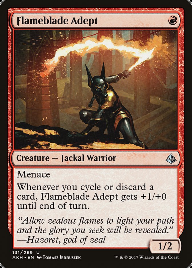 Flameblade Adept [Amonkhet] | Devastation Store