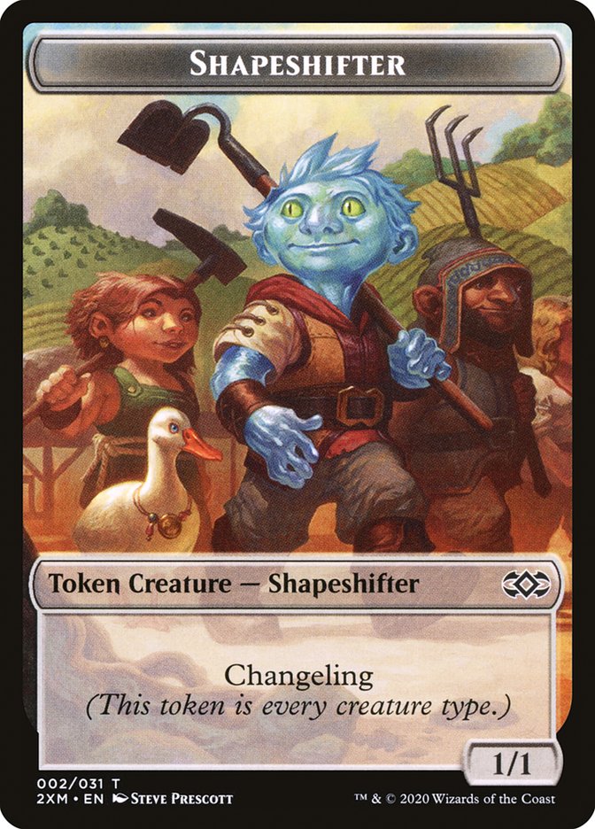 Shapeshifter [Double Masters Tokens] | Devastation Store
