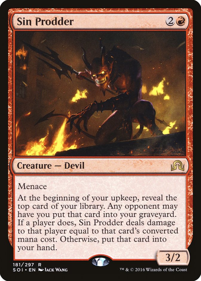 Sin Prodder [Shadows over Innistrad] | Devastation Store