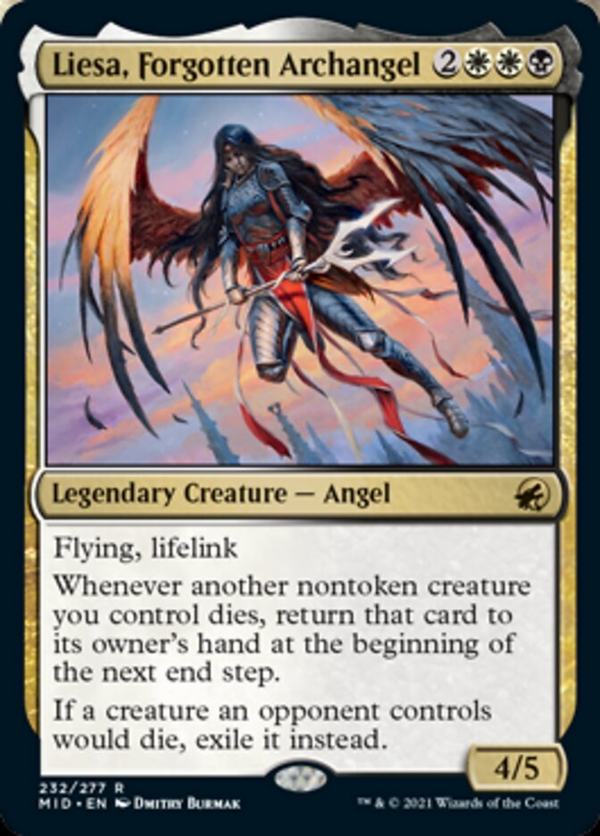 Liesa, Forgotten Archangel [Innistrad: Midnight Hunt] | Devastation Store