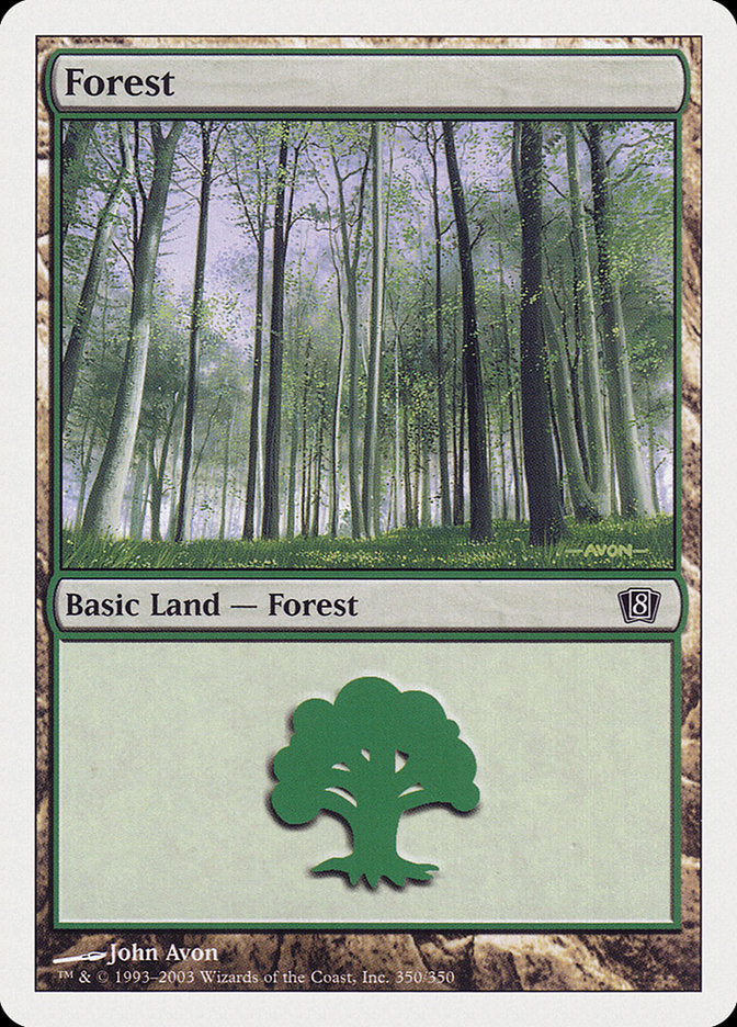 Forest (350) [Eighth Edition] | Devastation Store