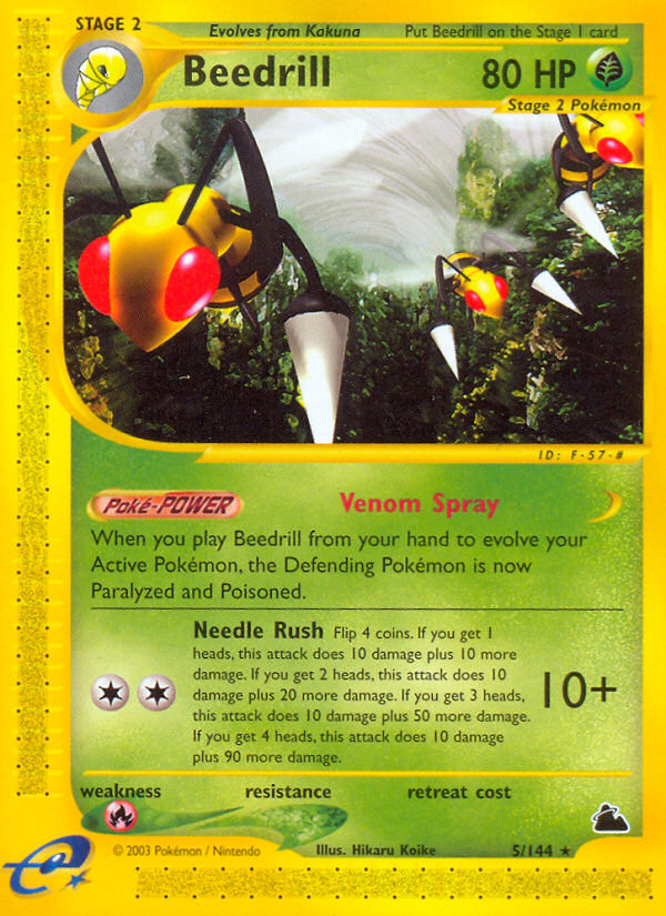 Beedrill (5/144) [Skyridge] | Devastation Store