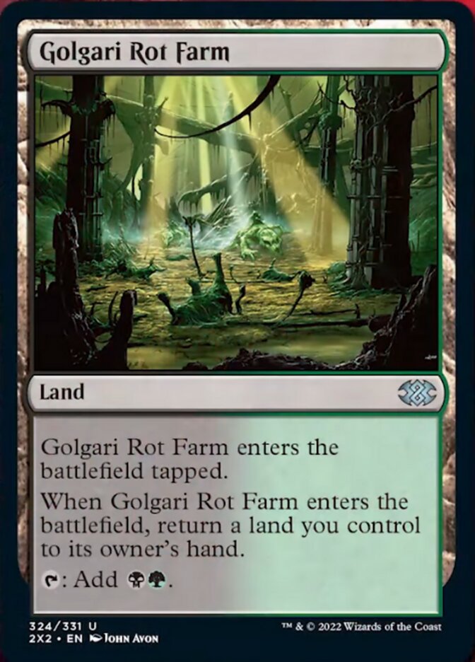 Golgari Rot Farm [Double Masters 2022] | Devastation Store
