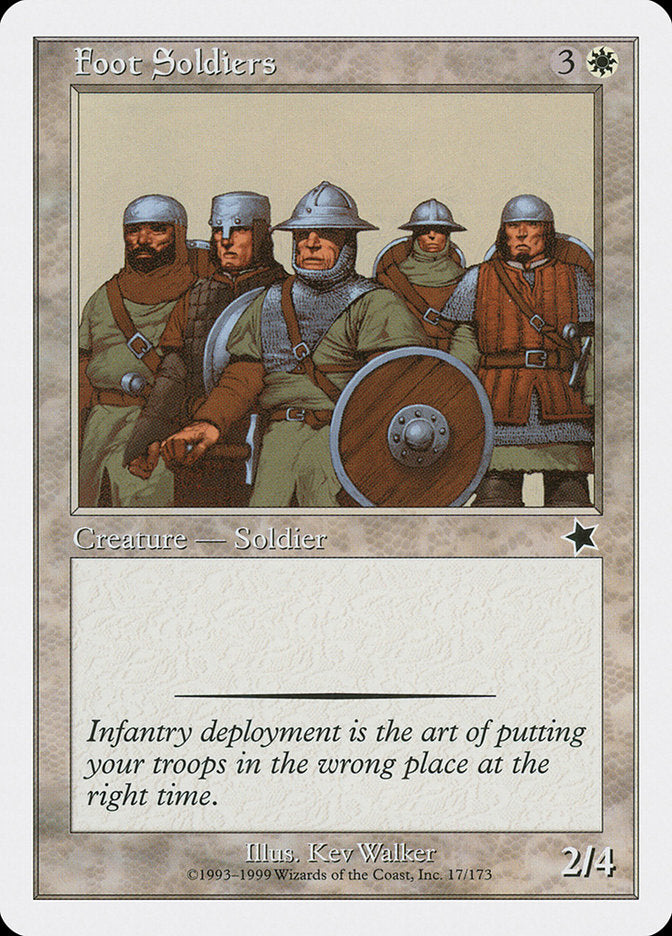 Foot Soldiers [Starter 1999] | Devastation Store