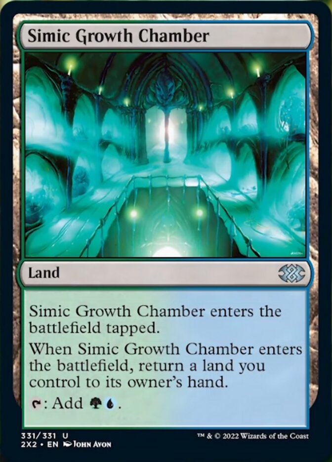 Simic Growth Chamber [Double Masters 2022] | Devastation Store