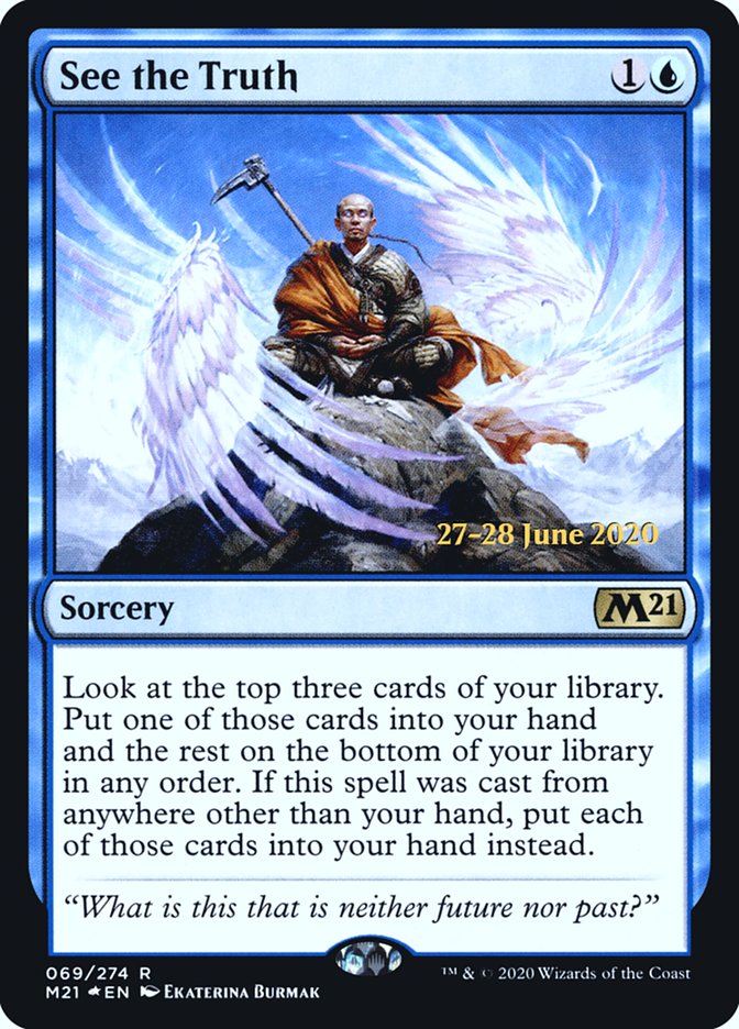 See the Truth  [Core Set 2021 Prerelease Promos] | Devastation Store