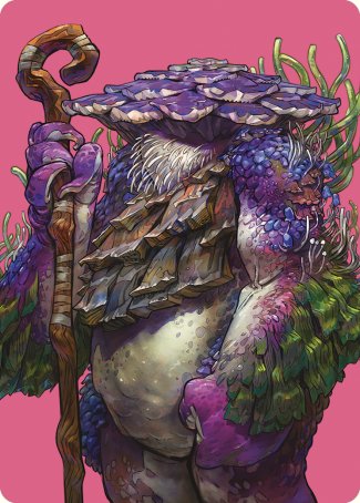 Slimefoot, the Stowaway Art Card [Commander Masters Art Series] | Devastation Store