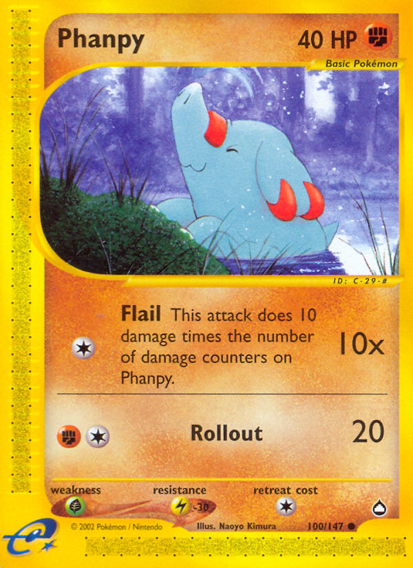 Phanpy (100/147) [Aquapolis] | Devastation Store