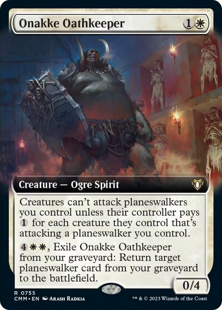 Onakke Oathkeeper (Extended Art) [Commander Masters] | Devastation Store