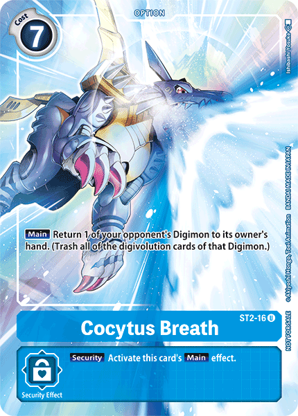 Cocytus Breath [ST2-16] (Tamer's Evolution Box) [Starter Deck: Cocytus Blue Promos] | Devastation Store