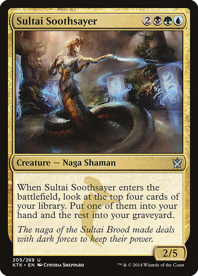 Sultai Soothsayer [Khans of Tarkir] | Devastation Store
