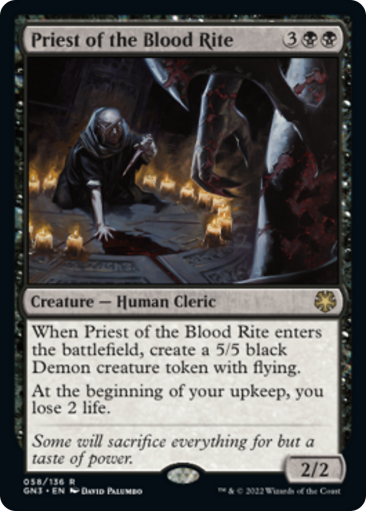 Priest of the Blood Rite [Game Night: Free-for-All] | Devastation Store