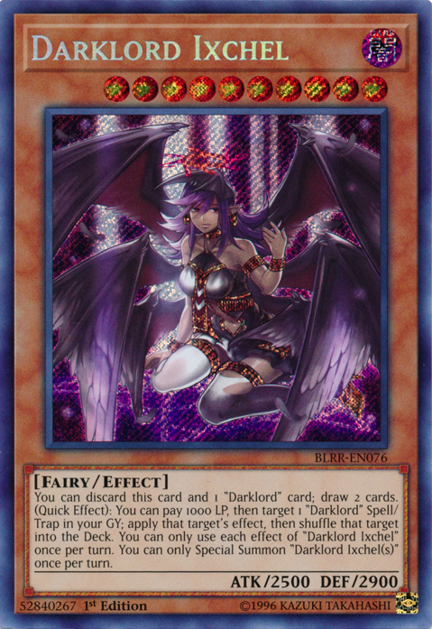 Darklord Ixchel [BLRR-EN076] Secret Rare | Devastation Store