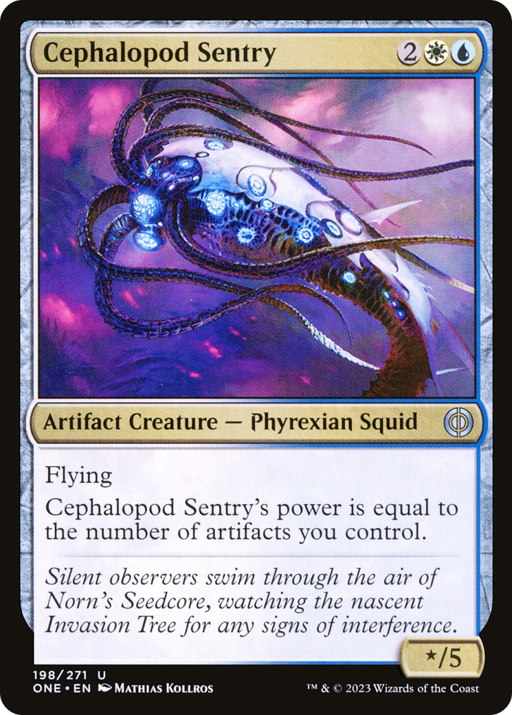 Cephalopod Sentry [Phyrexia: All Will Be One] | Devastation Store