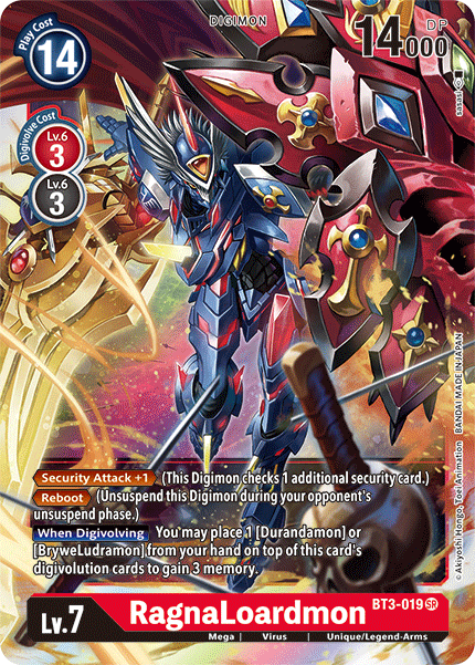 RagnaLoardmon [BT3-019] [Release Special Booster Ver.1.5] | Devastation Store