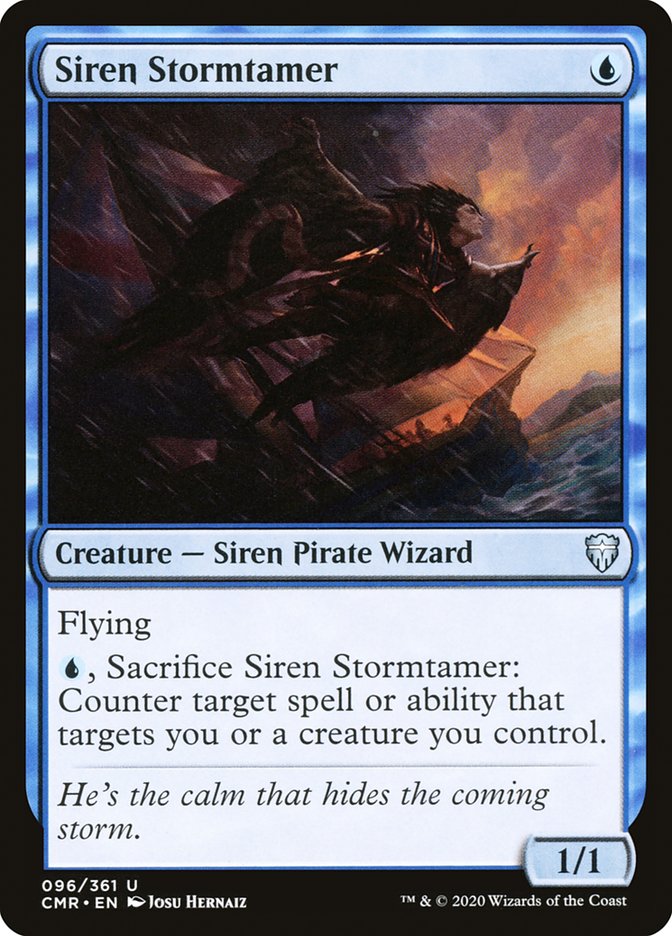 Siren Stormtamer [Commander Legends] | Devastation Store