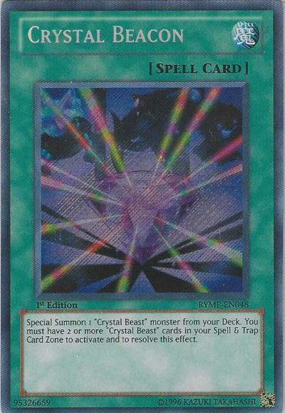 Crystal Beacon [RYMP-EN048] Secret Rare | Devastation Store