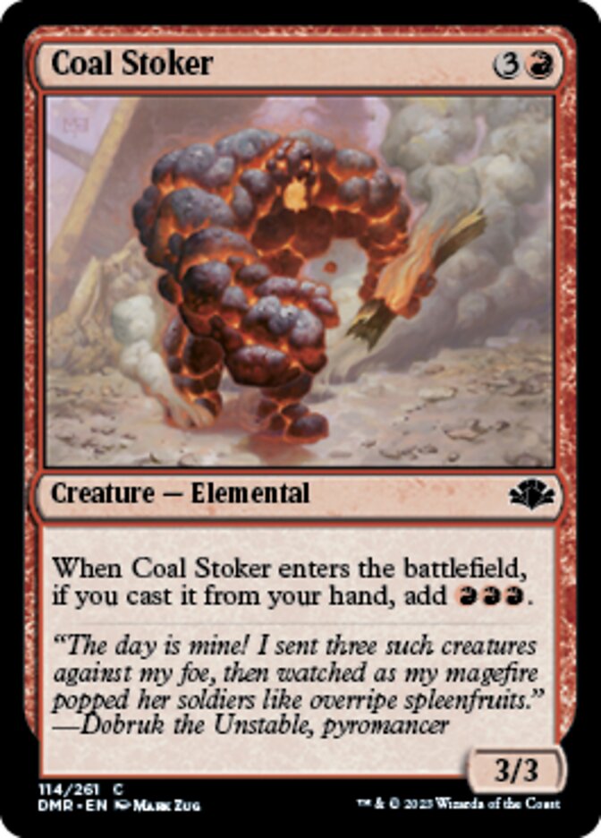 Coal Stoker [Dominaria Remastered] | Devastation Store