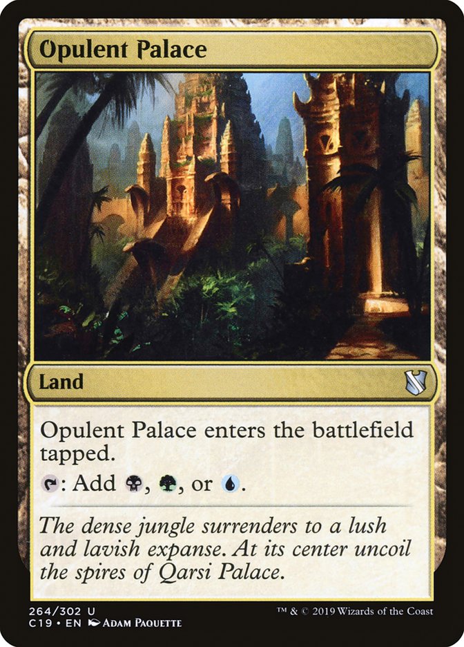 Opulent Palace [Commander 2019] | Devastation Store