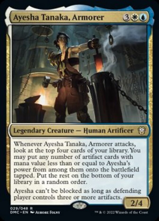 Ayesha Tanaka, Armorer [Dominaria United Commander] | Devastation Store