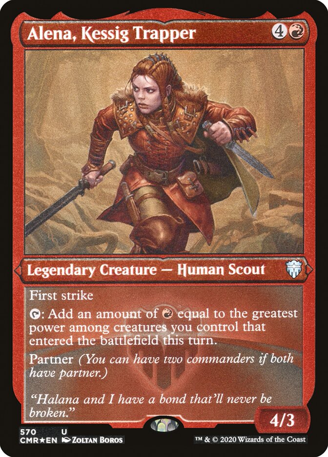 Alena, Kessig Trapper [Commander Legends] | Devastation Store