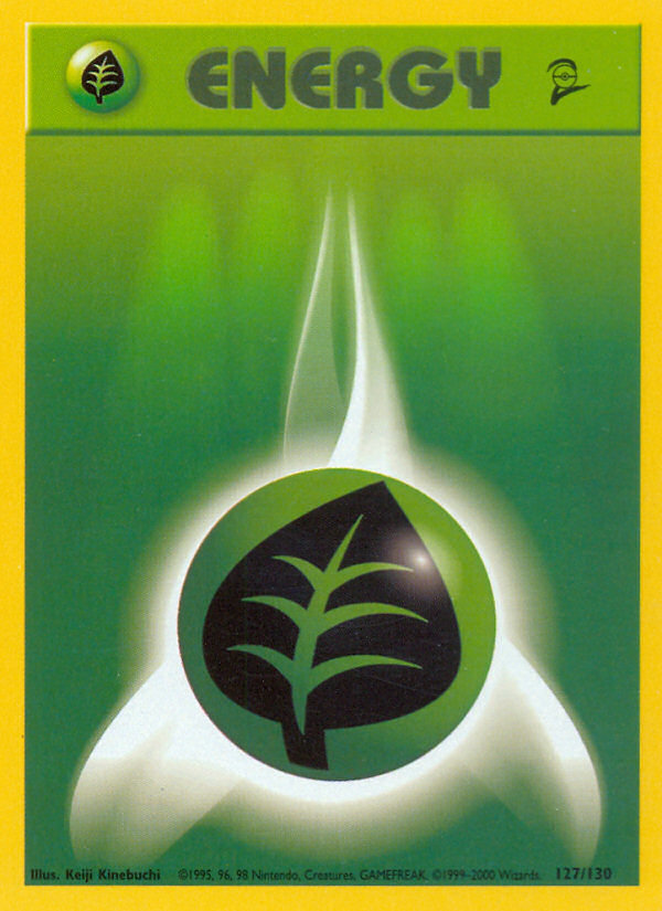 Grass Energy (127/130) [Base Set 2] | Devastation Store