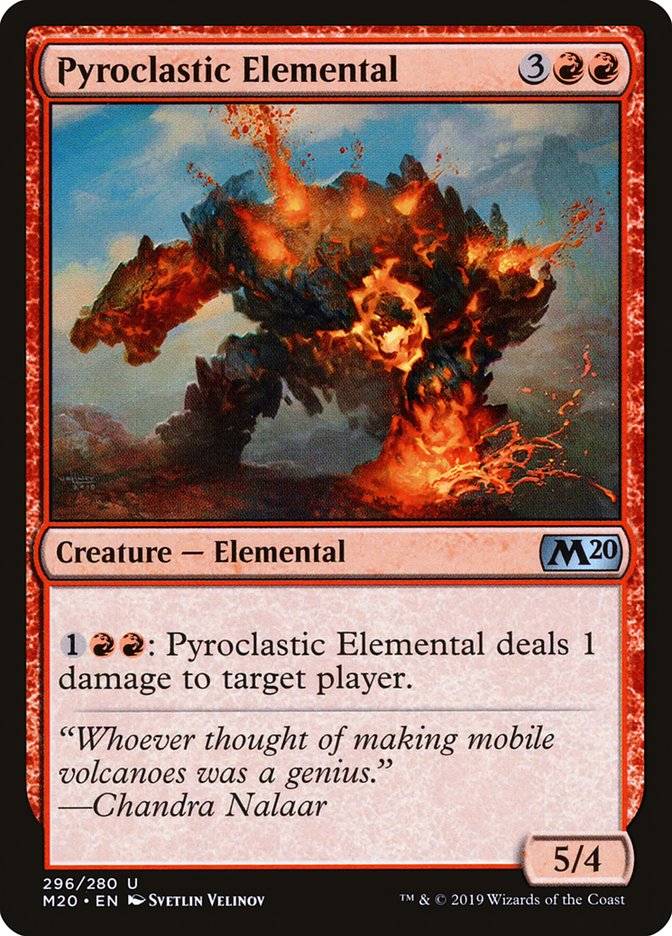 Pyroclastic Elemental [Core Set 2020] | Devastation Store