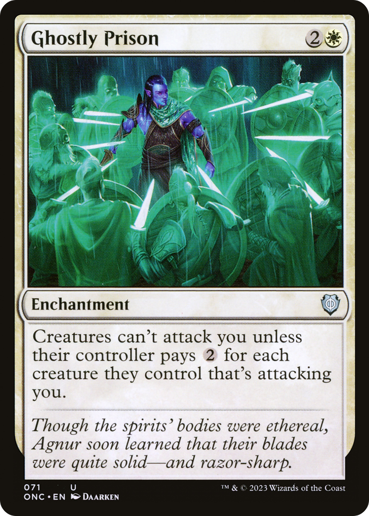 Ghostly Prison [Phyrexia: All Will Be One Commander] | Devastation Store