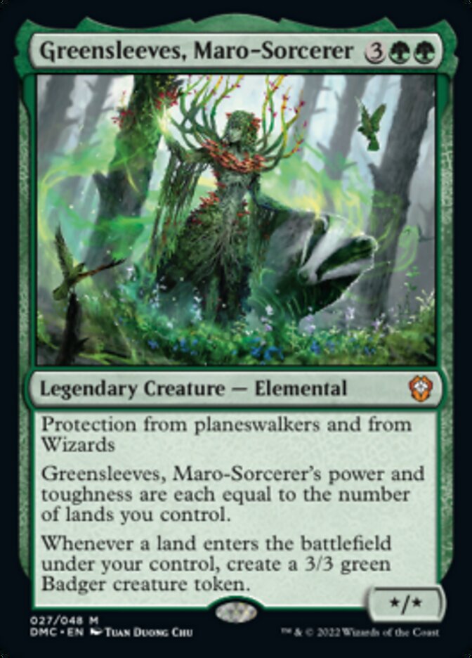 Greensleeves, Maro-Sorcerer [Dominaria United Commander] | Devastation Store