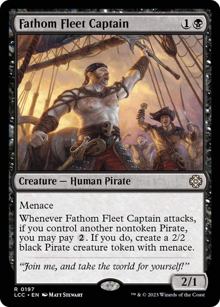 Fathom Fleet Captain [The Lost Caverns of Ixalan Commander] | Devastation Store