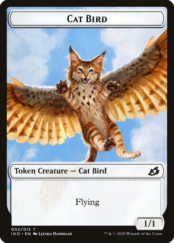 Cat Bird [Ikoria: Lair of Behemoths Tokens] | Devastation Store