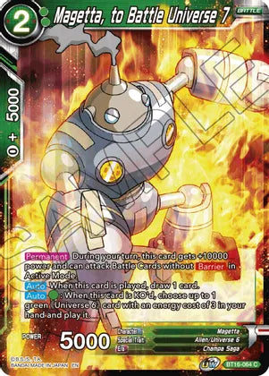 Magetta, to Battle Universe 7 [BT16-064] | Devastation Store
