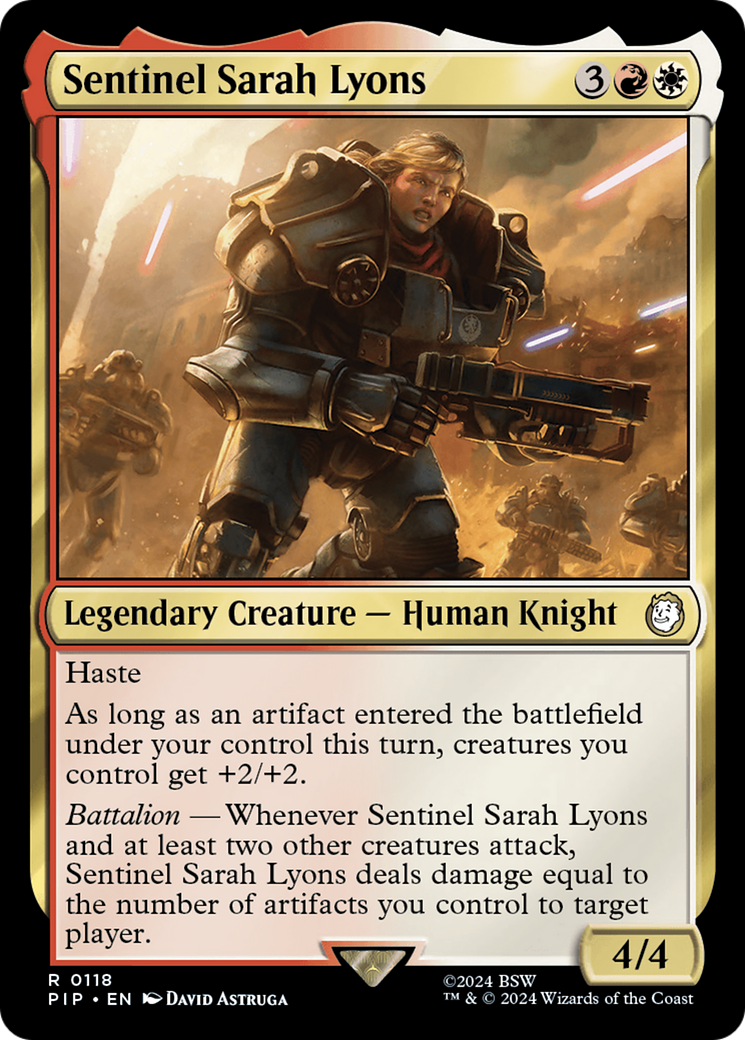 Sentinel Sarah Lyons [Fallout] | Devastation Store