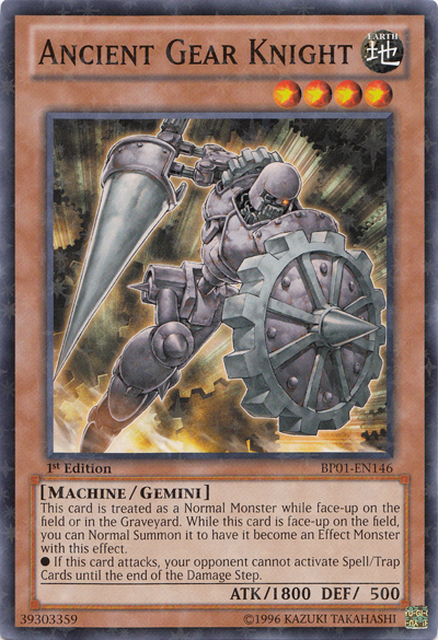 Ancient Gear Knight [BP01-EN146] Starfoil Rare | Devastation Store