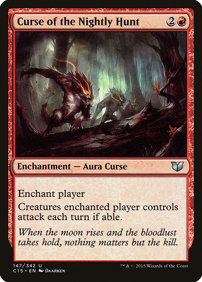 Curse of the Nightly Hunt [Commander 2015] | Devastation Store