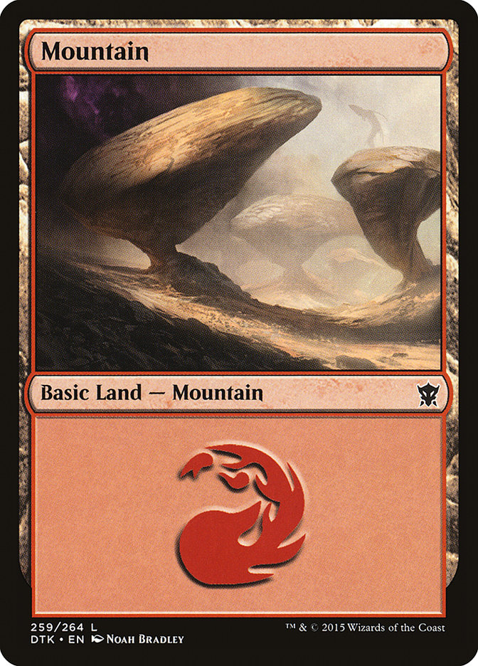 Mountain (259) [Dragons of Tarkir] - Devastation Store | Devastation Store