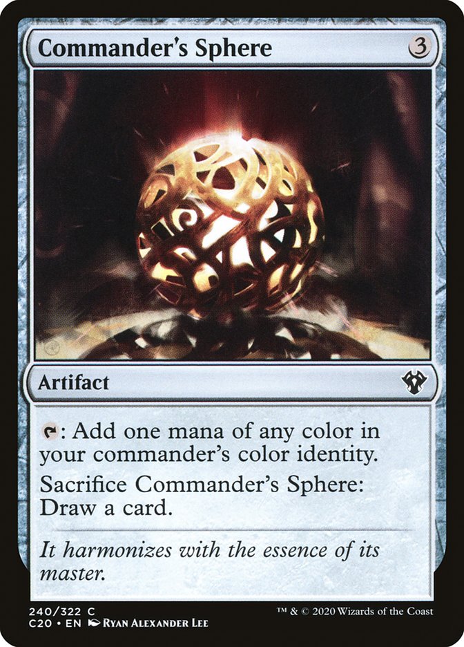 Commander's Sphere [Commander 2020] | Devastation Store