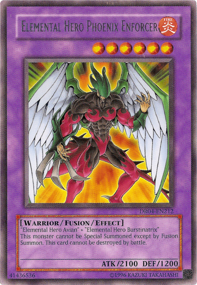 Elemental Hero Phoenix Enforcer [DR04-EN212] Rare | Devastation Store
