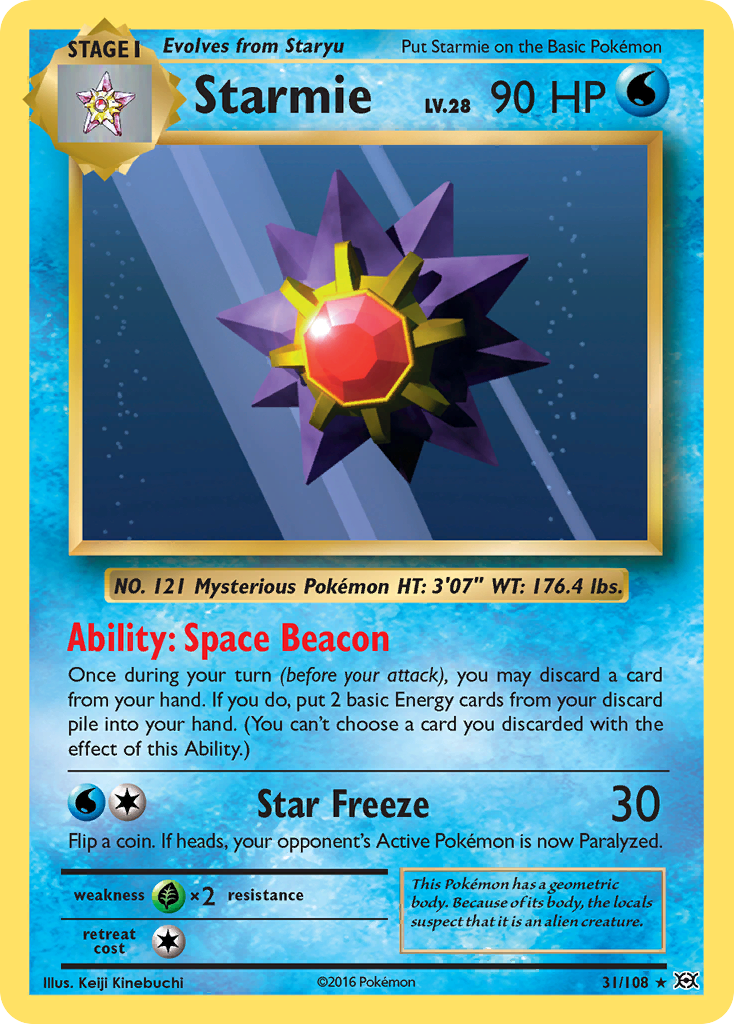 Starmie (31/108) [XY: Evolutions] | Devastation Store