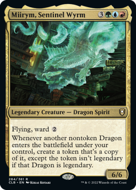 Miirym, Sentinel Wyrm [Commander Legends: Battle for Baldur's Gate] | Devastation Store