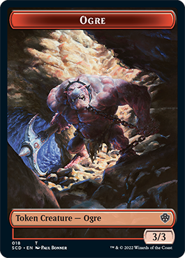 Ogre // Zombie Double-Sided Token [Starter Commander Decks] | Devastation Store