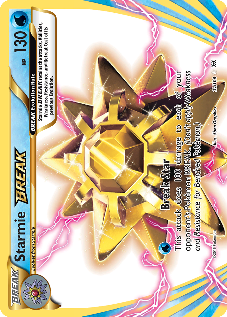 Starmie BREAK (32/108) [XY: Evolutions] | Devastation Store