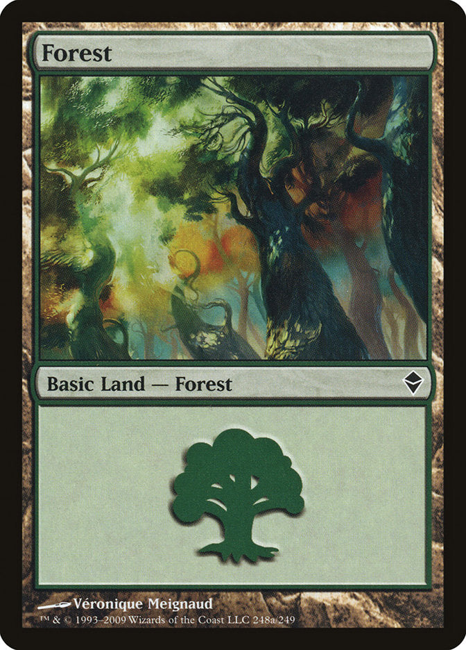 Forest (248a) [Zendikar] - Devastation Store | Devastation Store