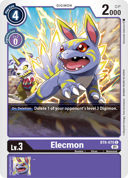 Elecmon [BT6-070] [Double Diamond] | Devastation Store