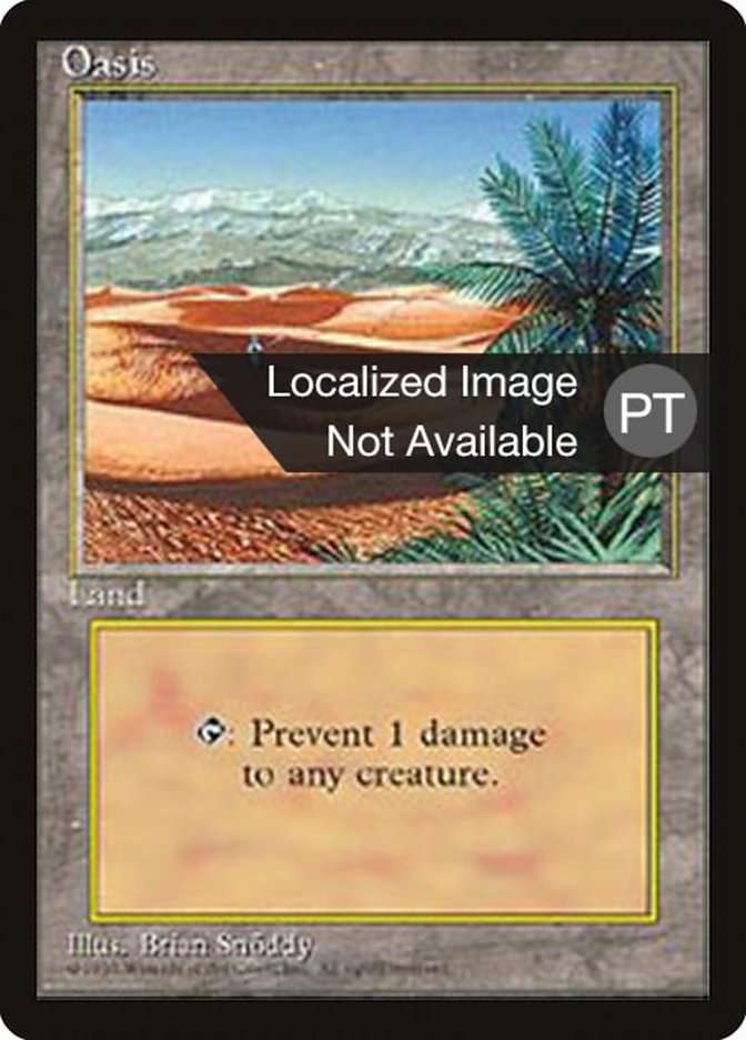 Oasis [Fourth Edition (Foreign Black Border)] | Devastation Store