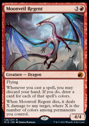 Moonveil Regent (Promo Pack) [Innistrad: Midnight Hunt Promo Pack] | Devastation Store